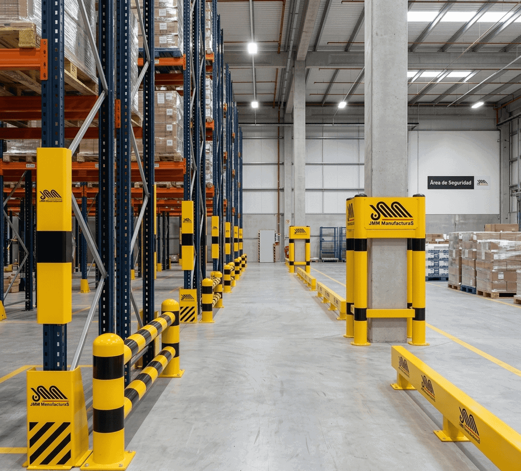Protecciones para Racks de Almacen JMM - Manufacturas