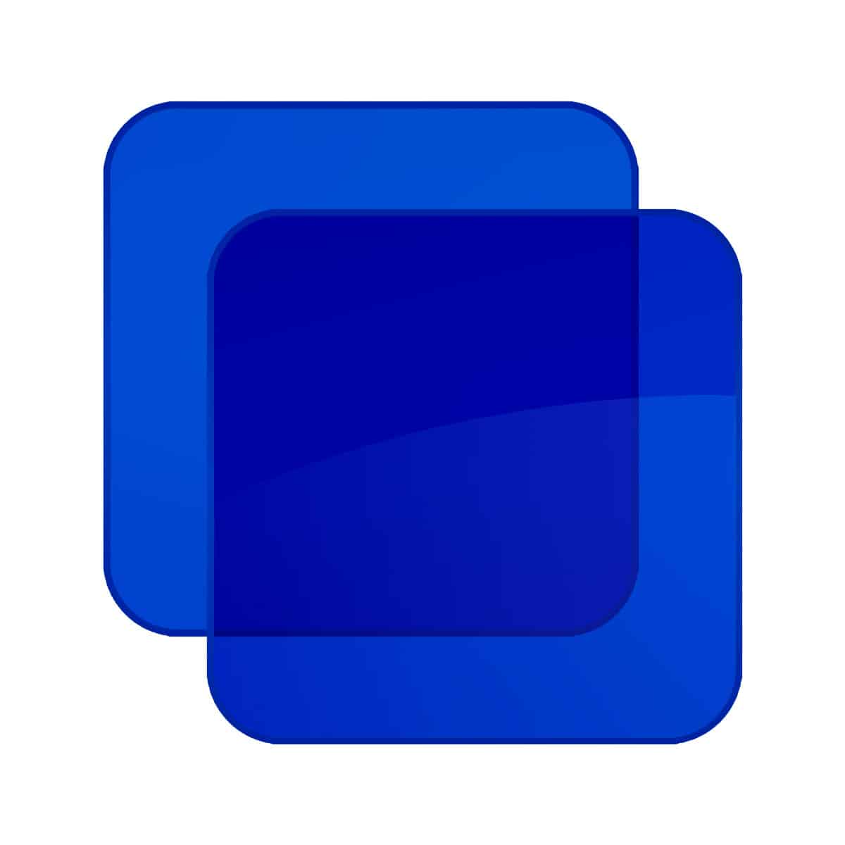 Acrílico Azul Traslúcido