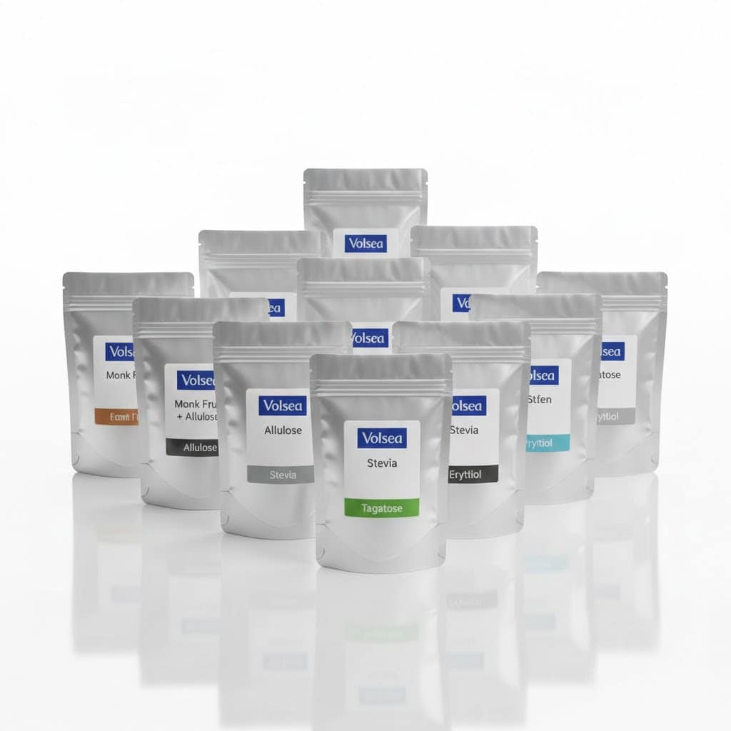 Edulcorantes de alta intensidad, Proveedor de Edulcorantes Naturales: Monk Fruit, Alulosa, Tagatosa, Stevia y Eritritol para la Industria Alimentaria, Ventas por Mayoreo, Alta Pureza y Certificaciones