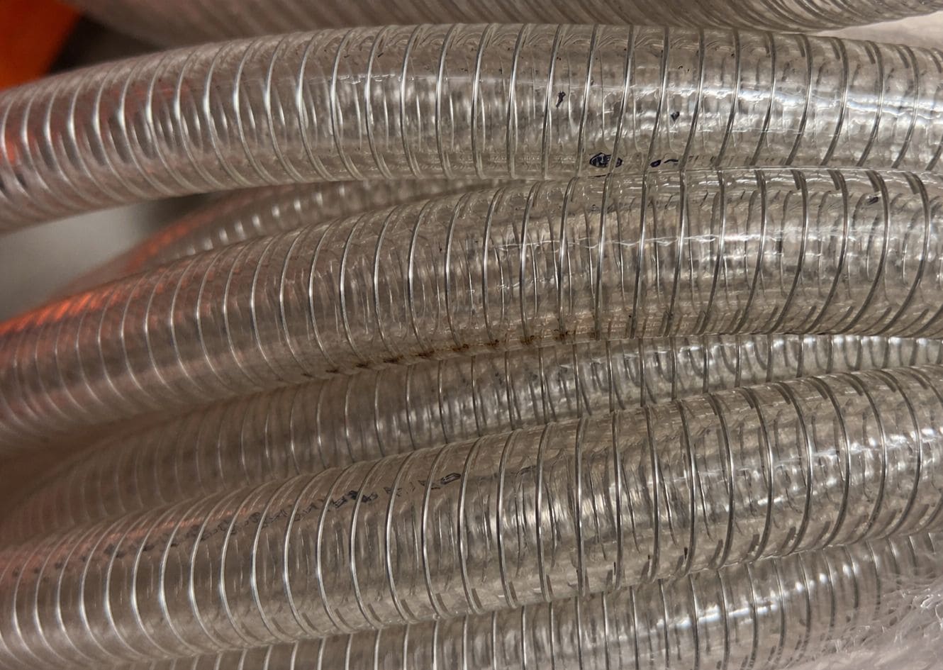 Mangueras de PVC con alambre helicoidal