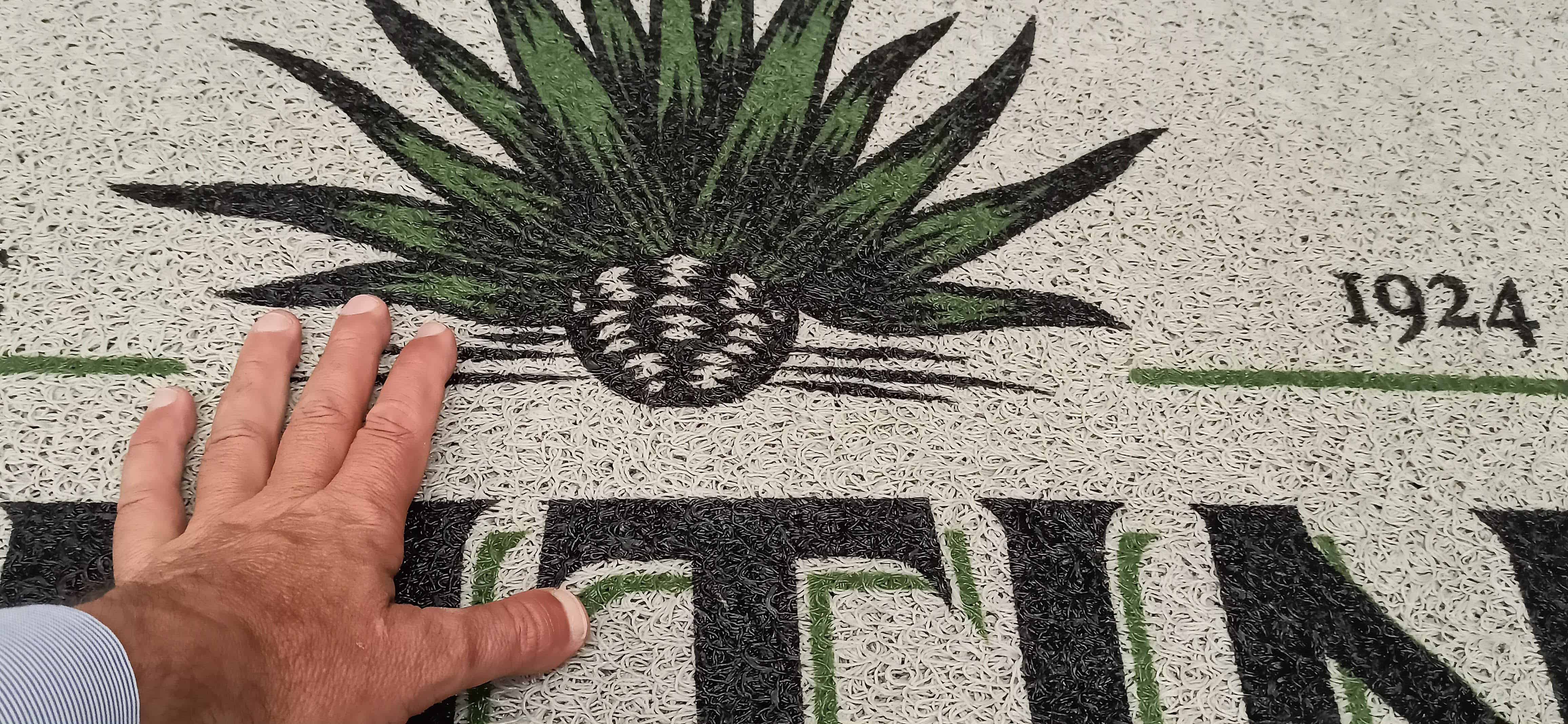 Tapetes de entrada publicitarios