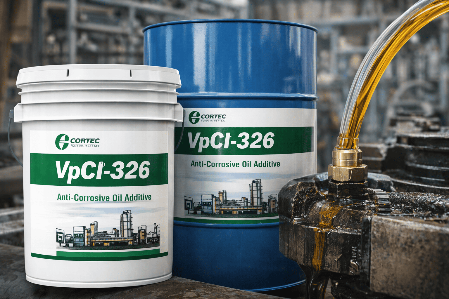 Aceites industriales con protección Anticorrosión VpCI 326 aditivo