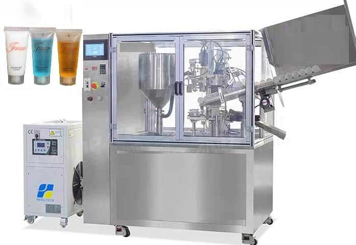 Llenadoras de tubos de plástico y aluminio