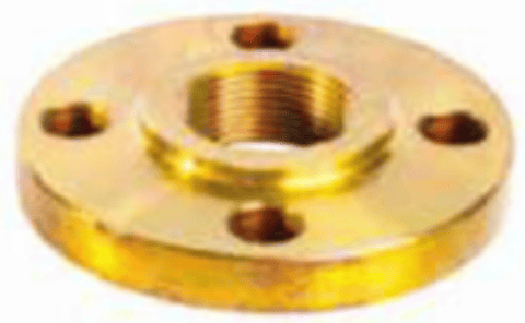 Bridas roscadas en acero al carbón