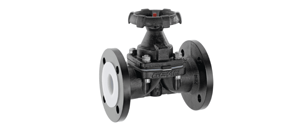 Válvulas de diafragma GEMÜ diferentes usos