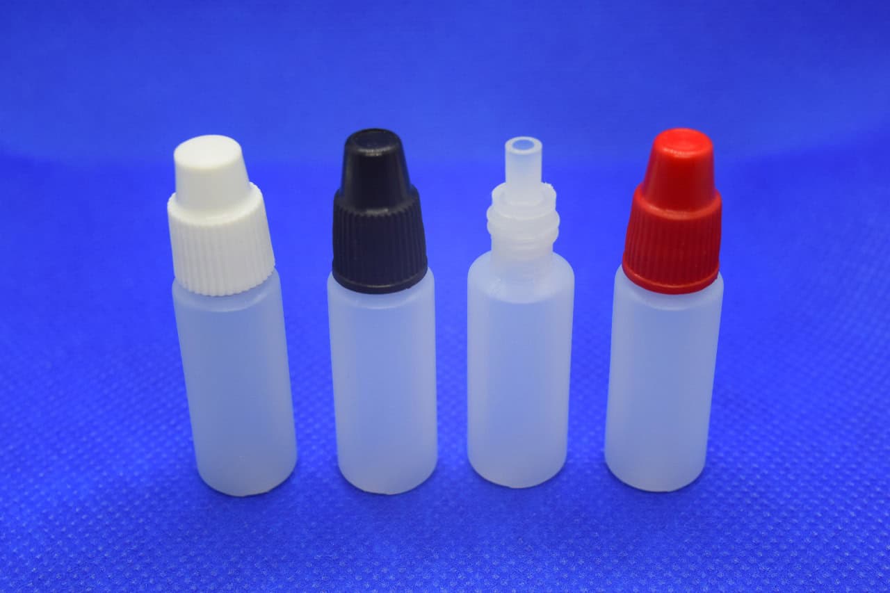 Botella de 3ml con tapón e inserto