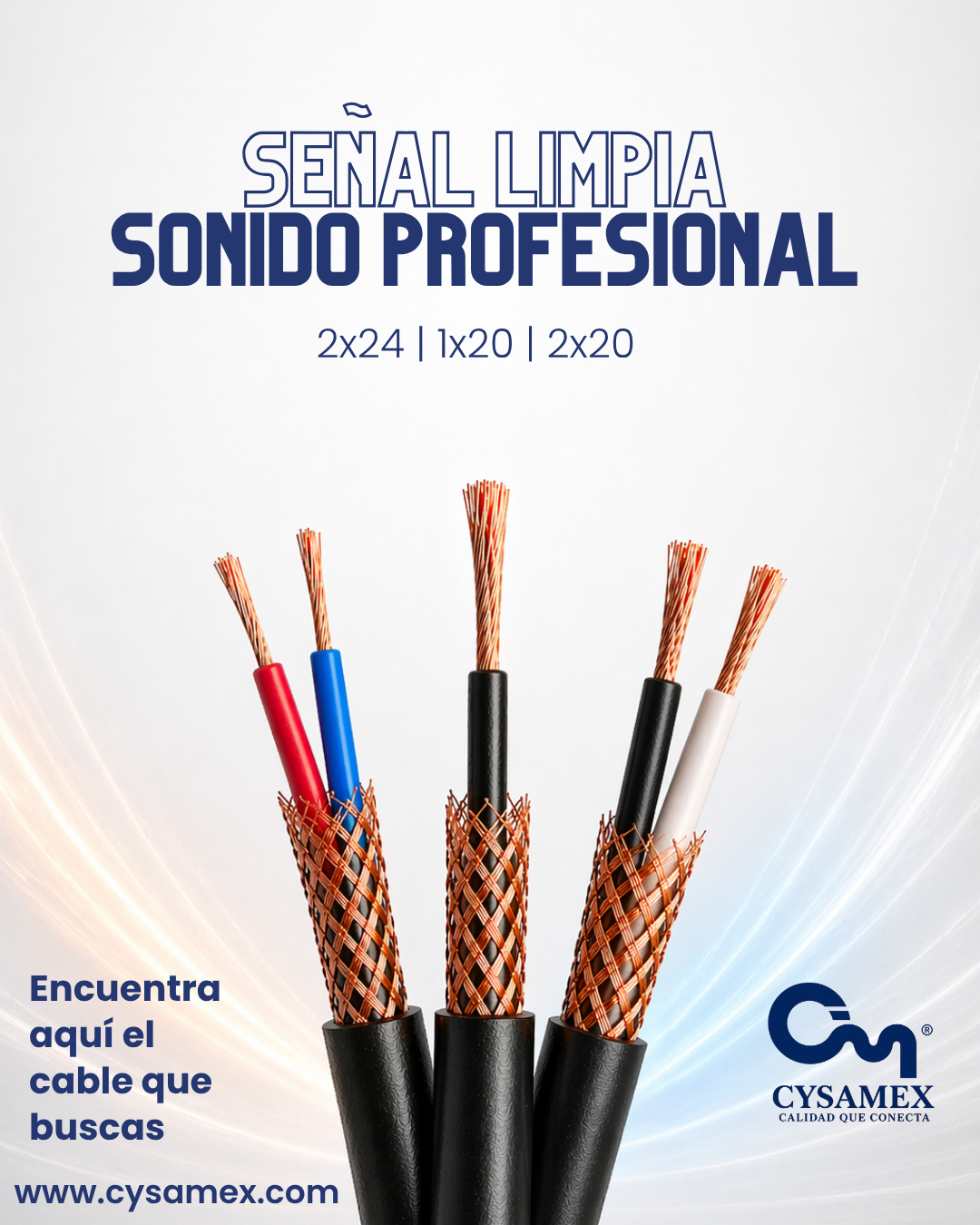 Cable para micrófono Cysamex