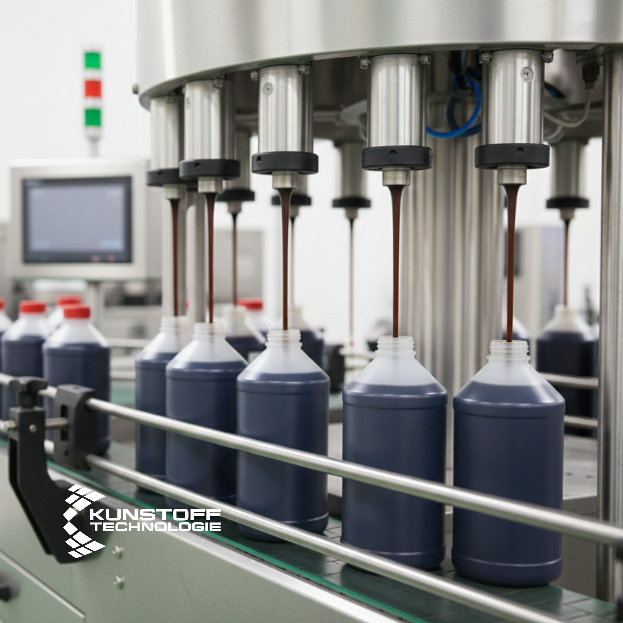 Empacado industrial para productos líquidos y viscosos Kunstoff