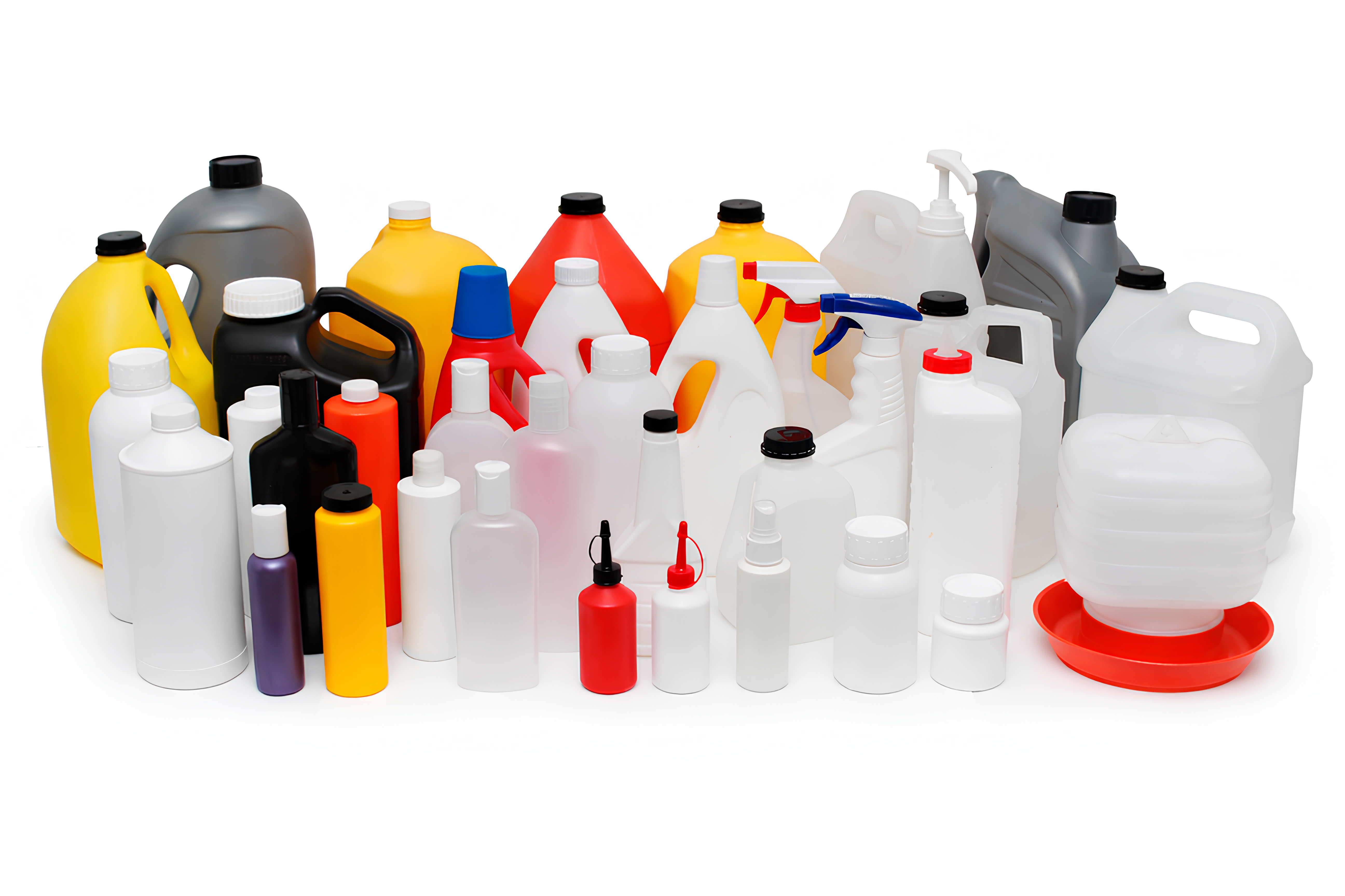 Botellas de diferentes capacidades para uso industrial Kunstoff