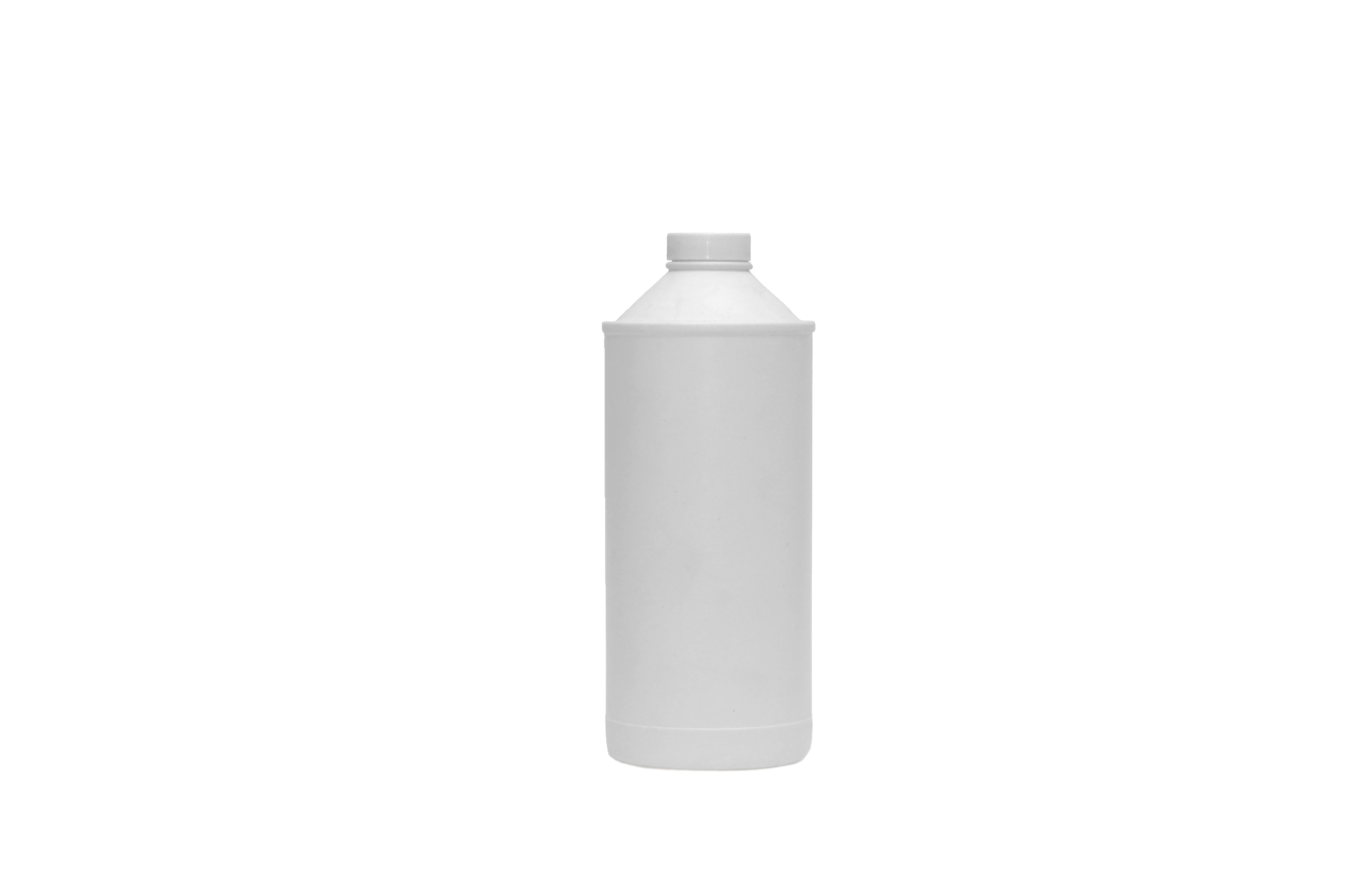 Botellas de polietileno cilíndricas lisas Kunstoff