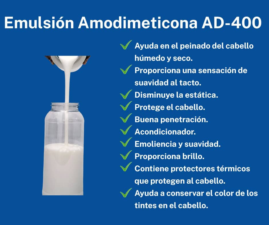 Emulsión Amodimeticona AD-400