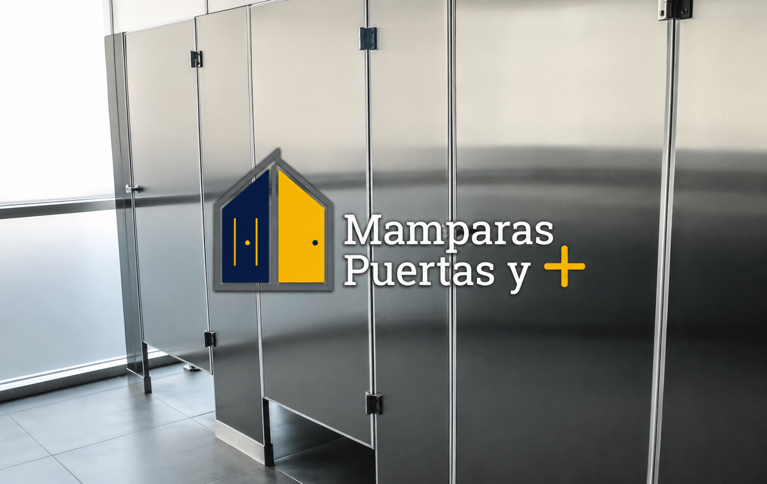 Mamparas de acero inoxidable con alto grado de sanidad