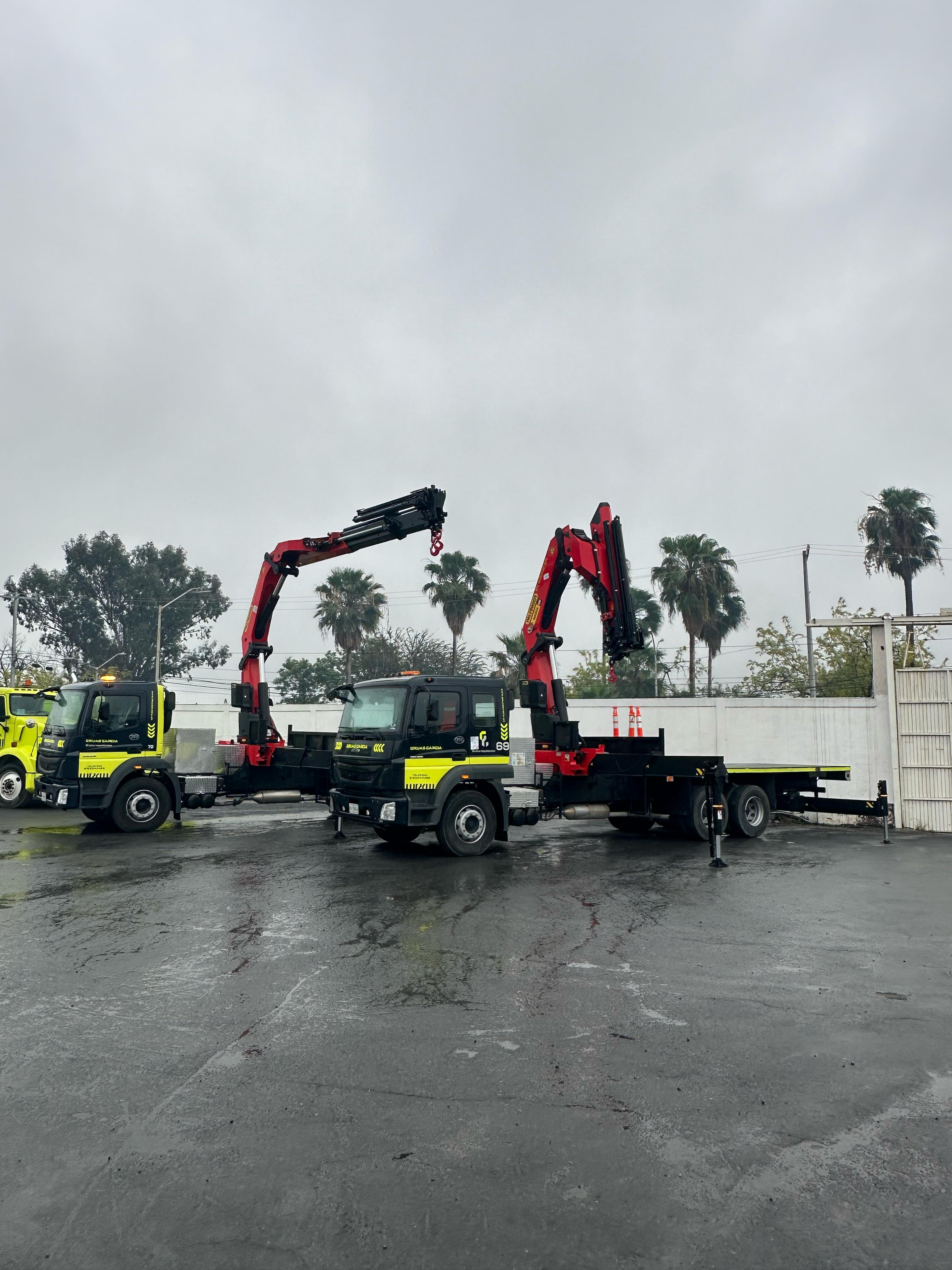 Renta de grúas articuladas en Monterrey