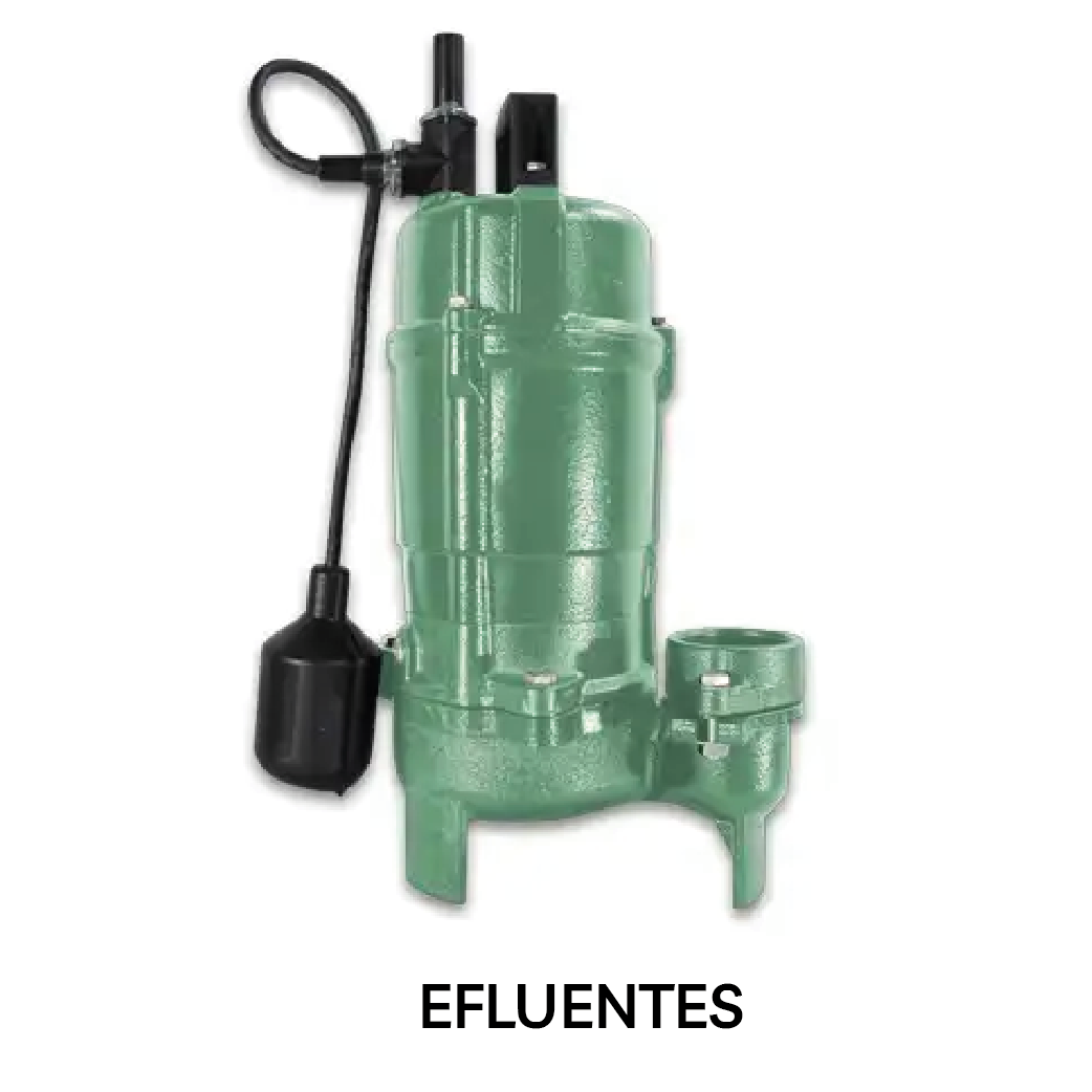 Bombas Efluentes para aguas negras