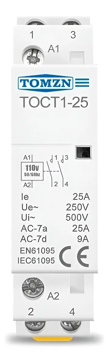 Contactores Relevador 2 Fases 25a 110v Motor Bomba Arduino