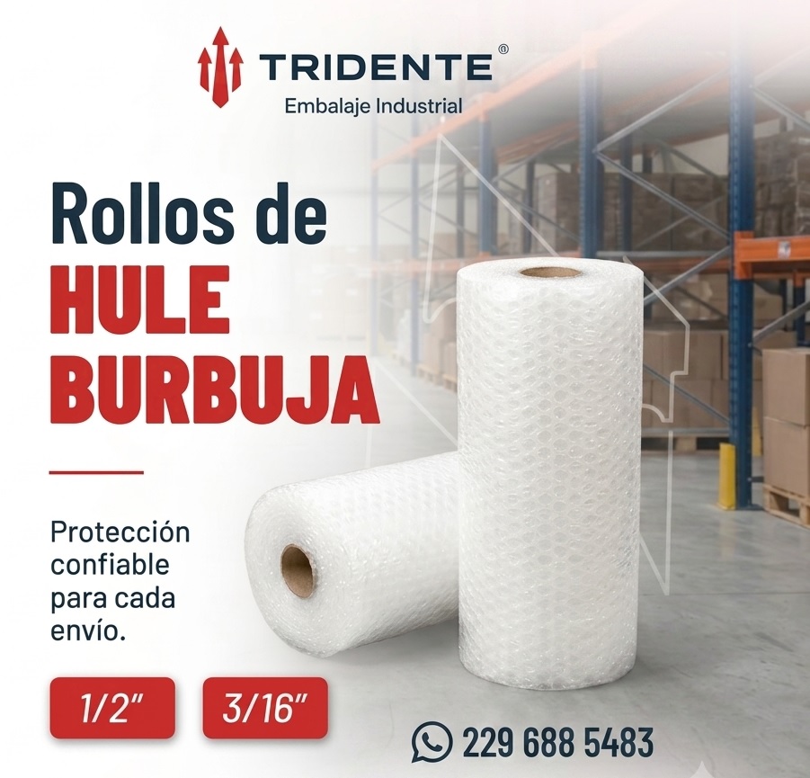 Burbuja de empaque profesional de 1/2