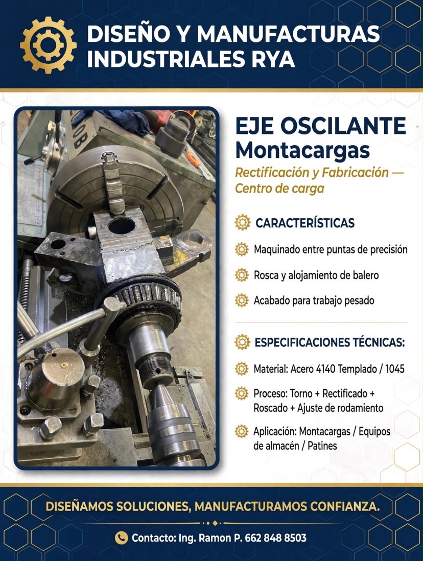 Agricultura Fabricación de todo tipo de componentes