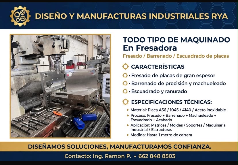 Fresado Fabricaciones Especiales