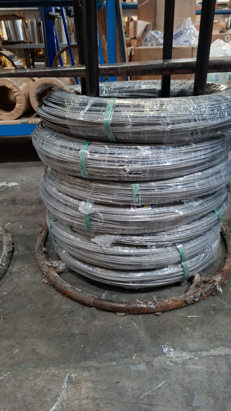 Alambre para resortes T-302 y T-304