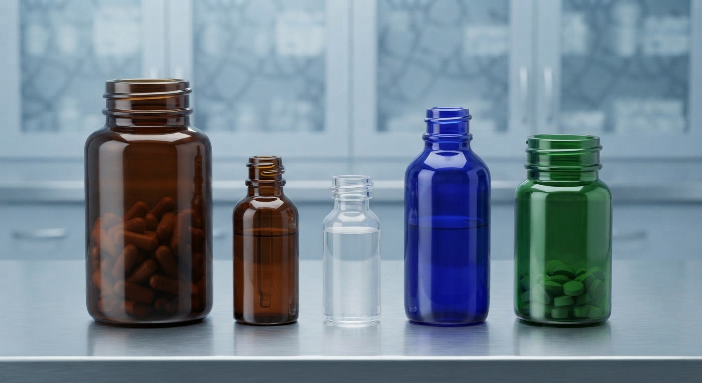 Botellas y frascos de vidrio para medicamentos Mckernan México 3