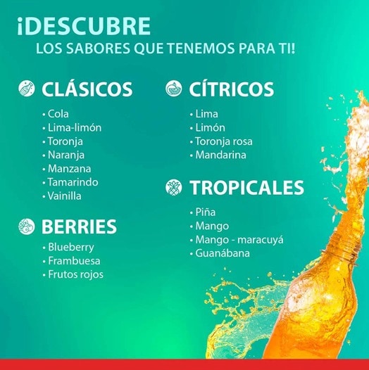 Sabores para Bebidas carbonatadas