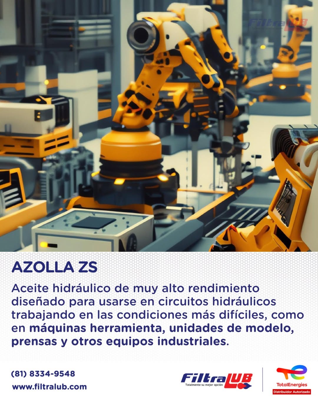 Aceite hidráulico de alta performance Azolla ZS