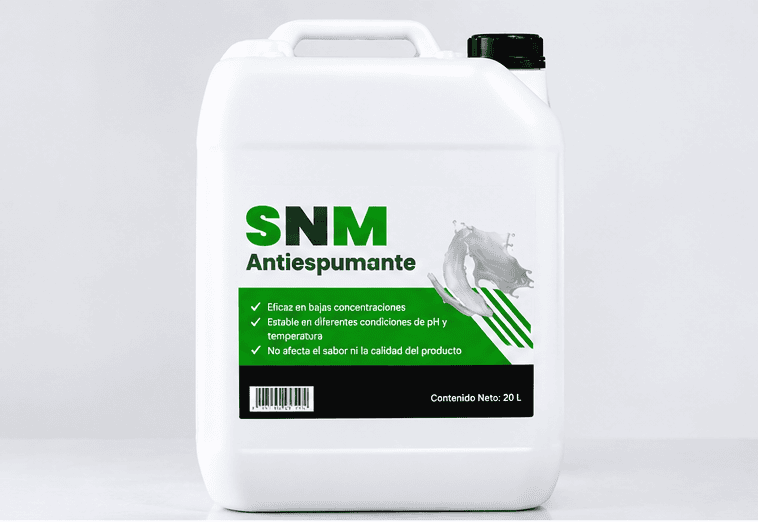Antiespumantes Grado Técnico y Grado Alimenticio