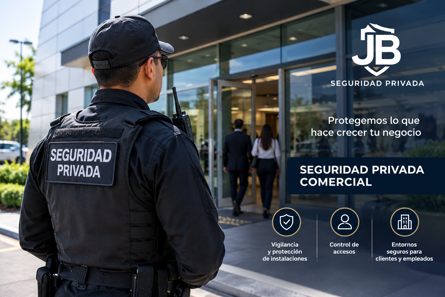 Seguridad Privada Comercial para negocios y plazas