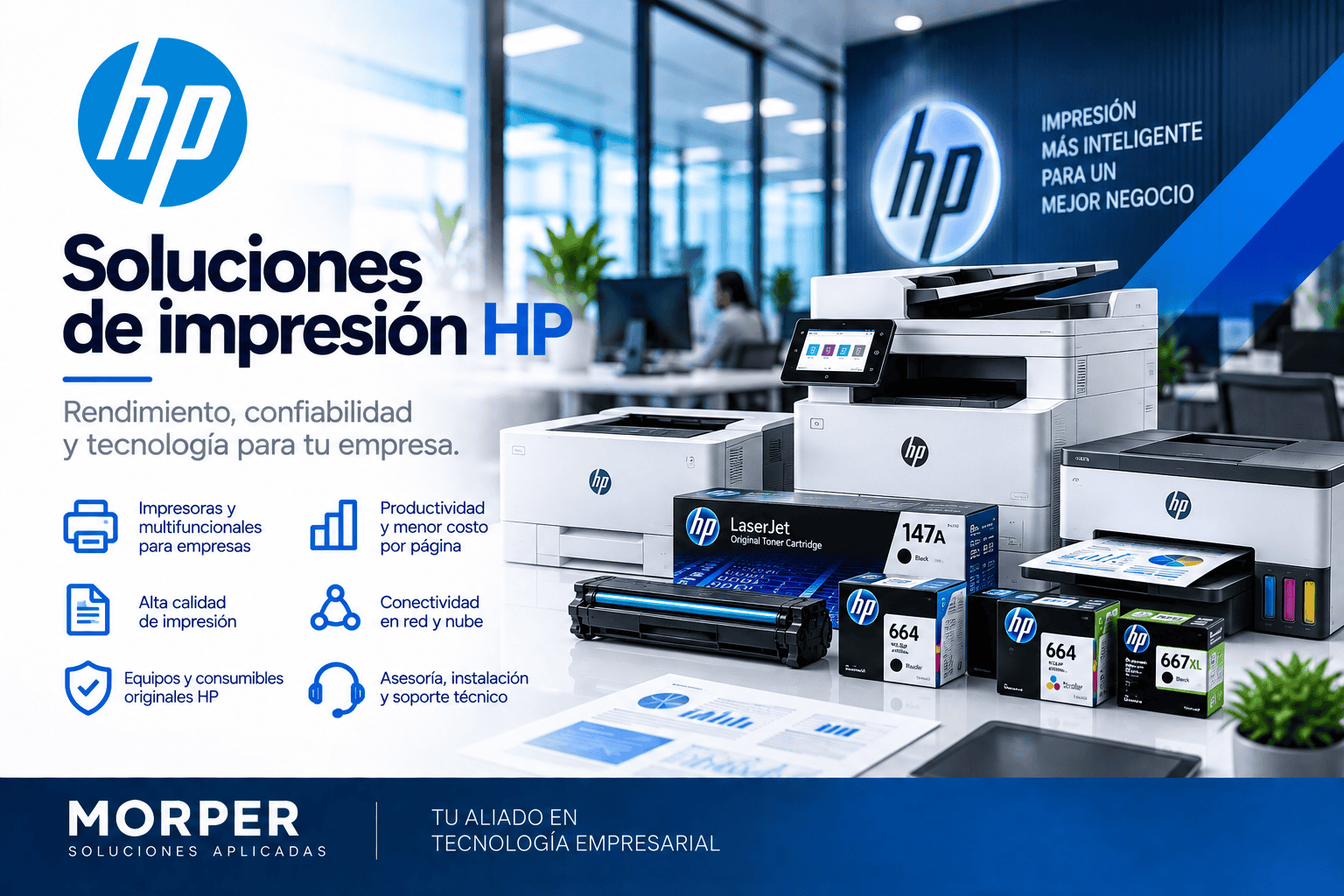 Impresoras, tóner y consumibles de impresión