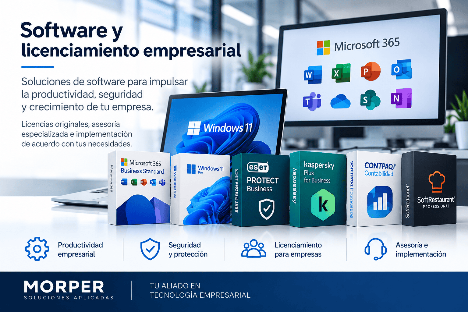 Software y licenciamiento empresarial