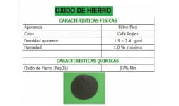 Oxido de hierro - QR Minerales