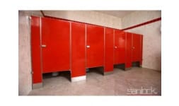 Mamparas y compartimientos para baños de lamina de acero porcelanizado - Sanilock Mamparas para Sanitario