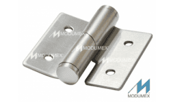 Bisagras de acero inoxidable - Modumex Mamparas Sanitarias Finas