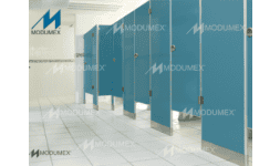 Mamparas divisorias de lamina galvanizada bonderizada - Modumex Mamparas Sanitarias Finas
