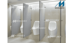 Repisas para mingitorios - Modumex Mamparas Sanitarias Finas