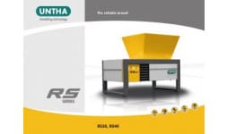 Trituradoras de carton - Untha Shredding Technology