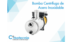 Bomba centrifuga de acero inoxidable, sanitaria - Carbotécnia