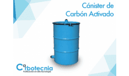 Canisters con carbon activado para venteo - Carbotécnia
