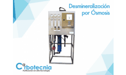 Equipos suavizadores de aguas por osmosis inversa - Carbotécnia