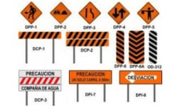 Señales de proteccion de obra - Latin Steel