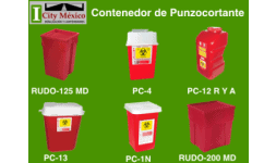 Contenedor de punzocortante