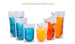 Envases flexibles para liquidos - Tecnienvases Plásticos