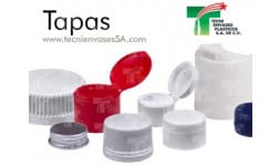 Tapas de plastico en general - Tecnienvases Plásticos
