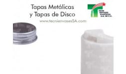Tapas disc top - 20,22,24,28 - Tecnienvases Plásticos