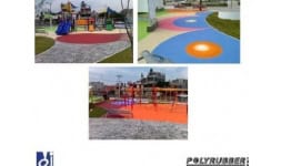 Pisos de caucho para areas de juegos infantiles - Polyner Industrial de México