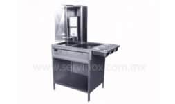 Asadores de carne al pastor - Abastecedora de Equipos Inoxidables SERVINOX