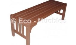 Bancas de plastico - Eco-Muebles Muebles de Plástico
