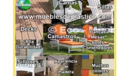 Muebles de plastico - Eco-Muebles Muebles de Plástico