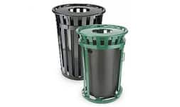 Botes metalicos para basura  - Manufacturas Metálicas Alme