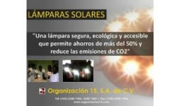 Lamparas solares - Organización 15